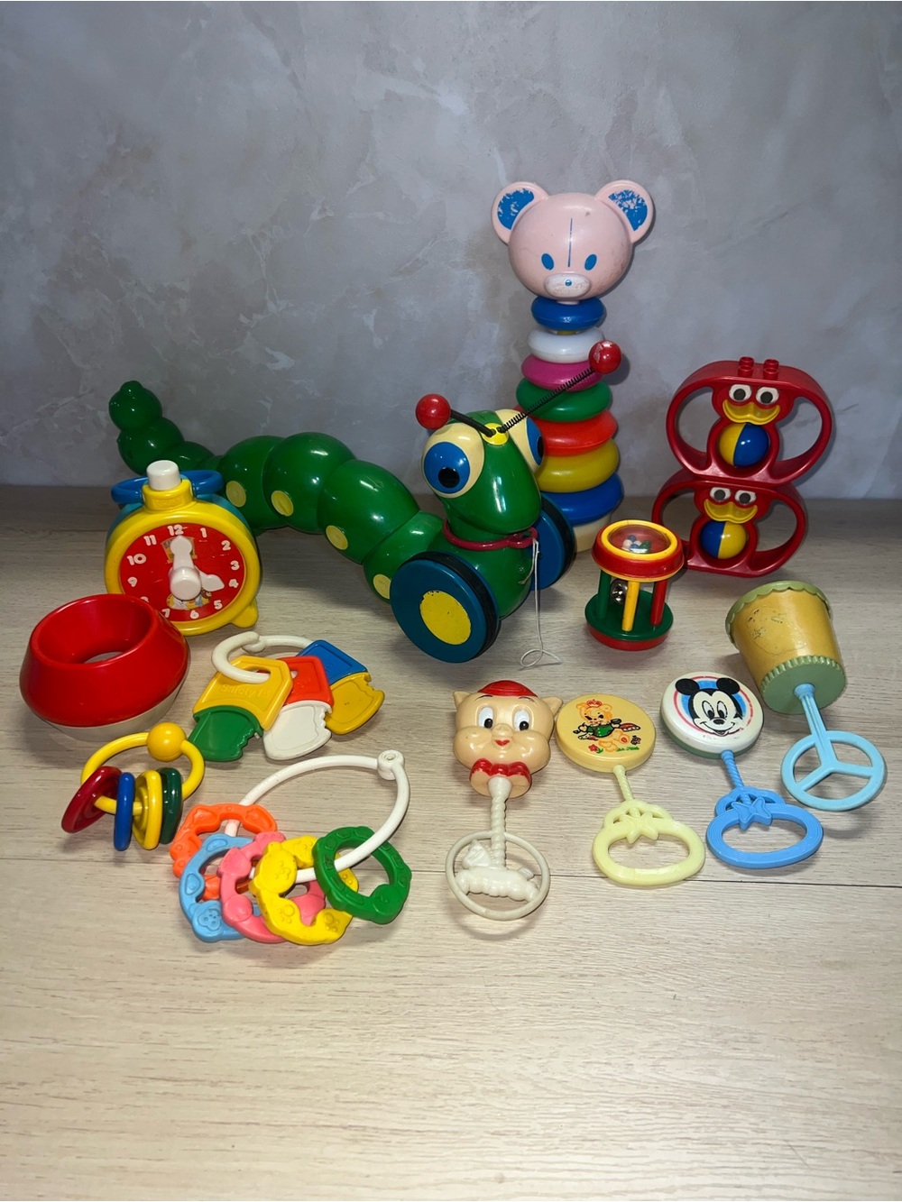 Vintage Fisher-Price & Baby Toy Mixed Lot